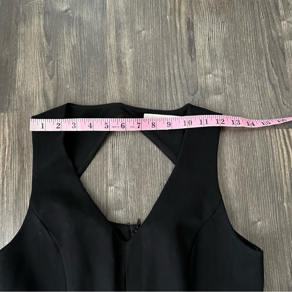 Ann Taylor LOFT Black A-Line Skater Dress with Pockets - Picture 12 of 12